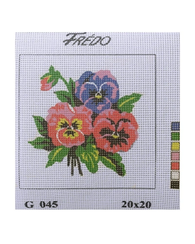 Vyšívací sada 20x20 cm, vzor G-045