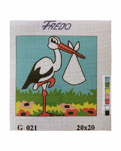 Vyšívací sada 20x20 cm, vzor G-021