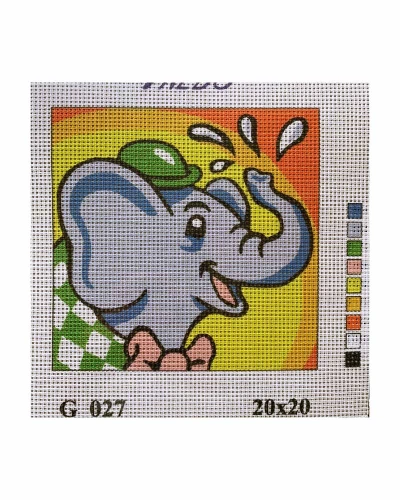 Vyšívací sada 20x20 cm, vzor G-027 Vyšívací sada 20x20 cm, vzor G-027