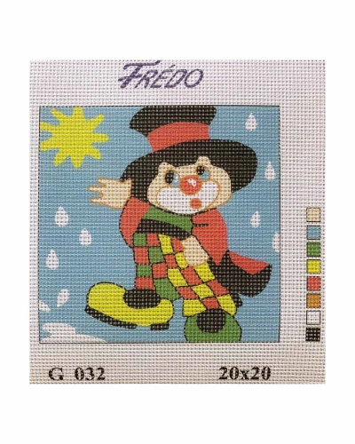 Vyšívací sada 20x20 cm, vzor G-032 Vyšívací sada 20x20 cm, vzor G-032