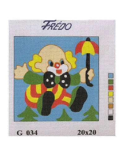 Vyšívací sada 20x20 cm, vzor G-034 Vyšívací sada 20x20 cm, vzor G-034