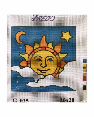 Vyšívací sada 20x20 cm, vzor G-035 Vyšívací sada 20x20 cm, vzor G-035