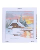 Vyšívací předloha 40x40, zimní krajina Vyšívací předloha 40x40, zimní krajina