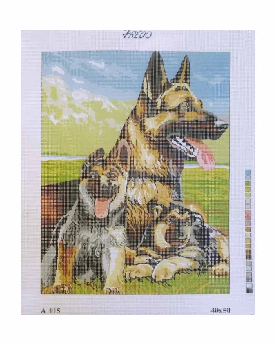 Vyšívací sada 40x50 cm, vzor A-015