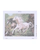 Vyšívací předloha 50x40 cm, vzor A035 - koně