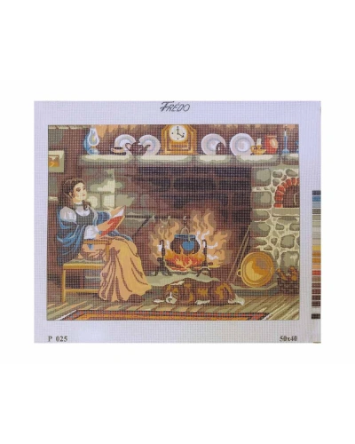 Vyšívací sada 50x40 cm, vzor P-025