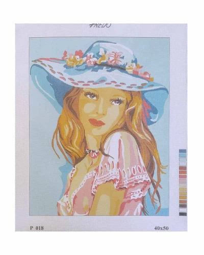 Vyšívací sada 40x50 cm, vzor P-018