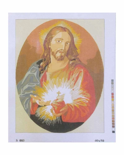 Vyšívací sada 40x50 cm, vzor S-003 Vyšívací sada 40x50 cm, vzor S-003