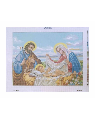 Vyšívací sada 40x50 cm, vzor S-016