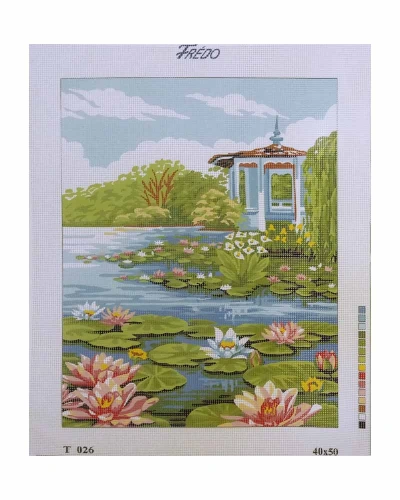 Vyšívací sada 40x50 cm, vzor T-026