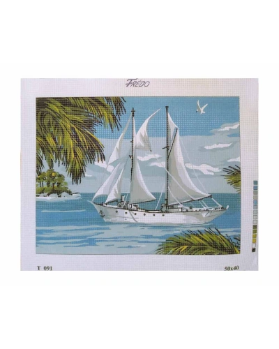 Vyšívací sada 50x40 cm, vzor T-091 Vyšívací sada 50x40 cm, vzor T-091