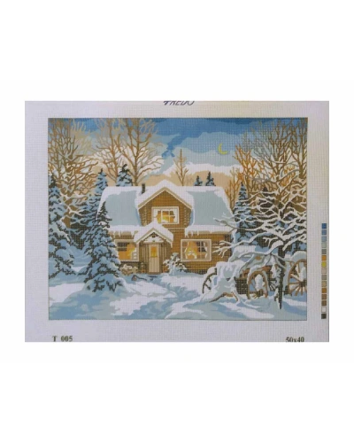 Vyšívací sada 50x40 cm, vzor T-005