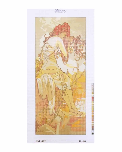 Vyšívací sada 30x60 cm, vzor FM-002