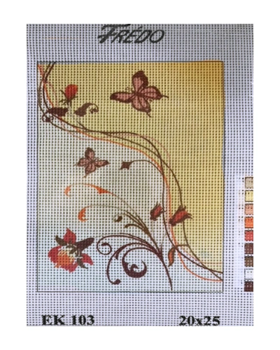 Vyšívací sada 20x25 cm, vzor EK-103 Vyšívací sada 20x25 cm, vzor EK-103