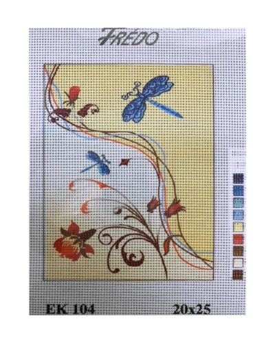 Vyšívací sada 20x25 cm, vzor EK-104 Vyšívací sada 20x25 cm, vzor EK-104