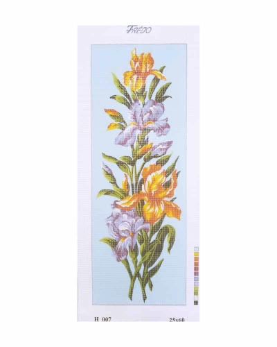 Vyšívací sada 25x60 cm, vzor H-007 Vyšívací sada 25x60 cm, vzor H-007