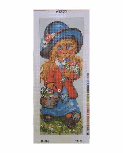 Vyšívací sada 25x60 cm, vzor H-014