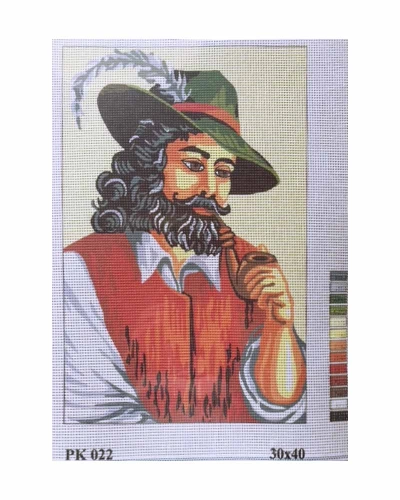 Vyšívací sada 30x40 cm, vzor PK-022 Vyšívací sada 30x40 cm, vzor PK-022