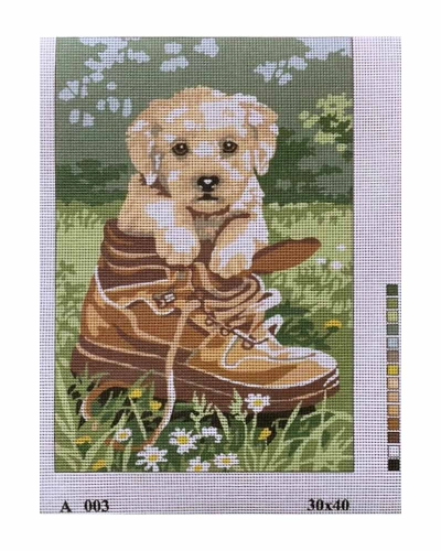 Vyšívací sada 30x40 cm, vzor A-003