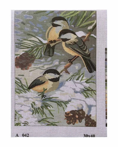 Vyšívací sada 30x40 cm, vzor A-042 Vyšívací sada 30x40 cm, vzor A-042