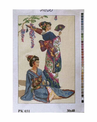 Vyšívací sada 30x40 cm, vzor PK-031