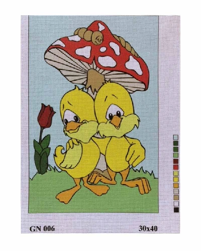 Vyšívací sada 30x40 cm, vzor GN-006 Vyšívací sada 30x40 cm, vzor GN-006