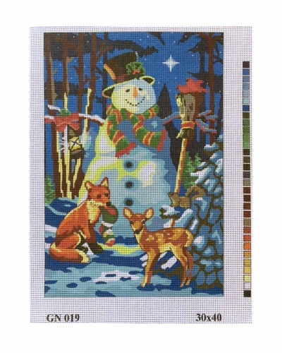 Vyšívací sada 30x40 cm, vzor GN-019