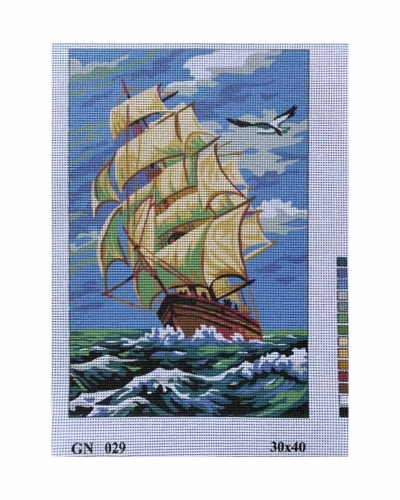 Vyšívací sada 30x40 cm, vzor GN-029 Vyšívací sada 30x40 cm, vzor GN-029