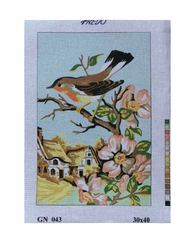 Vyšívací sada 30x40 cm, vzor GN-043