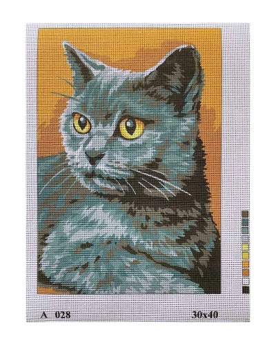 Vyšívací sada 30x40 cm, vzor A-028 Vyšívací sada 30x40 cm, vzor A-028