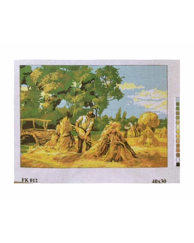 Vyšívací sada 30x40 cm, vzor FK-012 Vyšívací sada 30x40 cm, vzor FK-012