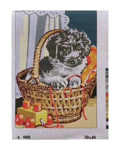 Vyšívací sada 30x40 cm, vzor A-008