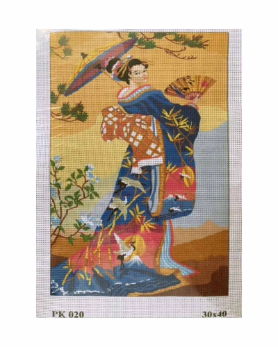 Vyšívací sada 30x40 cm, vzor PK-020 Vyšívací sada 30x40 cm, vzor PK-020