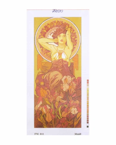 Vyšívací sada 30x60 cm, vzor FM-011