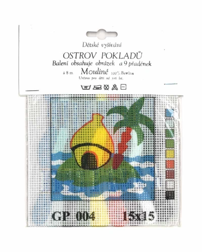 Vyšívací sada 15x15 cm, vzor GP-004