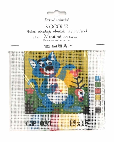 Vyšívací sada 15x15 cm, vzor GP-031 Vyšívací sada 15x15 cm, vzor GP-031