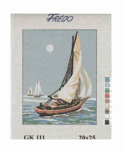 Vyšívací sada 20x25 cm, vzor GK-111 Vyšívací sada 20x25 cm, vzor GK-111