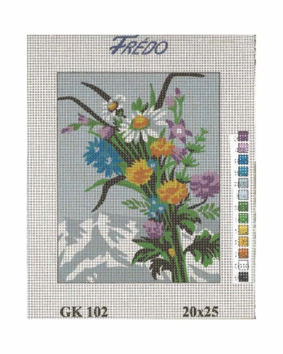 Vyšívací sada 20x25 cm, vzor GK-102 Vyšívací sada 20x25 cm, vzor GK-102