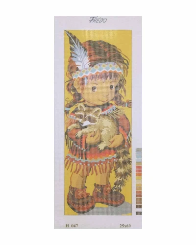 Vyšívací sada 25x60 cm, vzor H-047