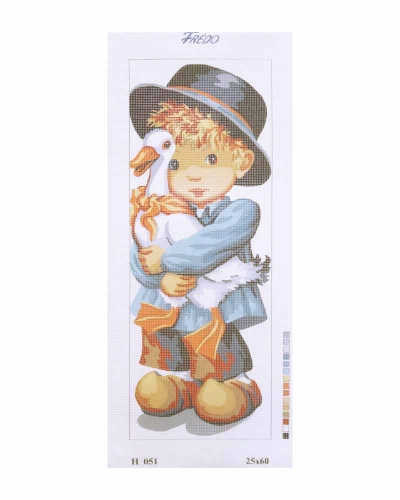 Vyšívací sada 25x60 cm, vzor H-051 Vyšívací sada 25x60 cm, vzor H-051