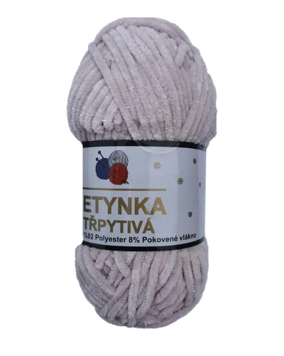 Pletací příze BETYNKA TŘPYTIVÁ