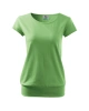 Dámské tričko CITY - trávově zelené