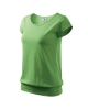 Dámské tričko CITY - trávově zelené