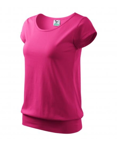 Dámské tričko CITY - purpurové