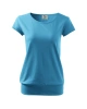 Dámské tričko CITY - tyrkysové