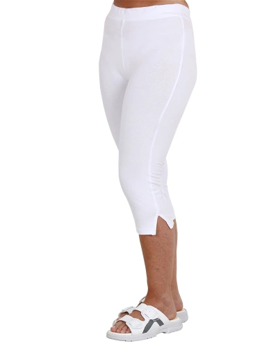 Dámské 3/4 legíny REGÍNA - bílé Dámské 3/4 legíny REGÍNA - bílé