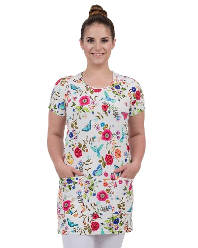 Dámské pracovní triko EDITTA, motýlek Dámské pracovní triko EDITTA, motýlek