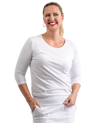 Dámské triko AMANDA, bílé Dámské triko AMANDA, bílé