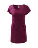 Dámské tričko/šaty LOVE - fuchsiová