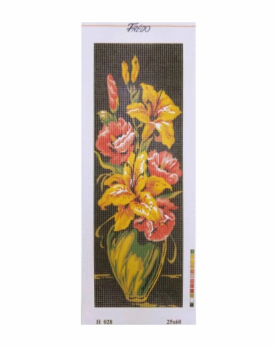 Vyšívací sada 25x60 cm, vzor H-028 Vyšívací sada 25x60 cm, vzor H-028